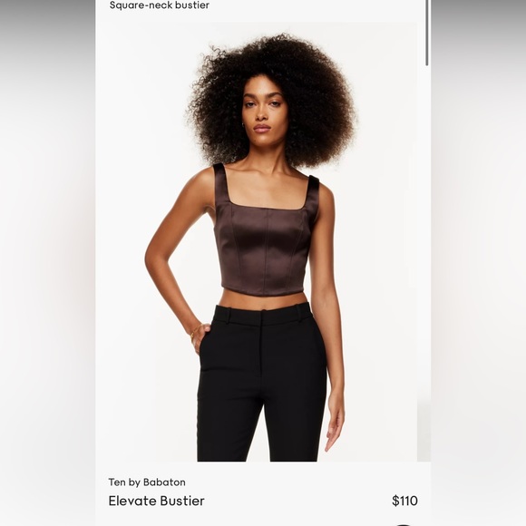 Aritzia Tops - BRAND NEW WITH TAGS BABATON (BY ARITZIA) ELEVATE BUSTIER